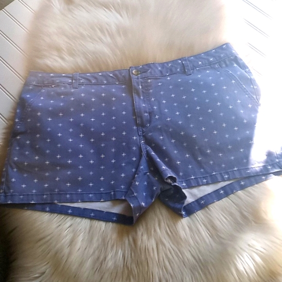 AnA Mid Rise Twill Shorts-# 1628+ - Picture 2 of 12